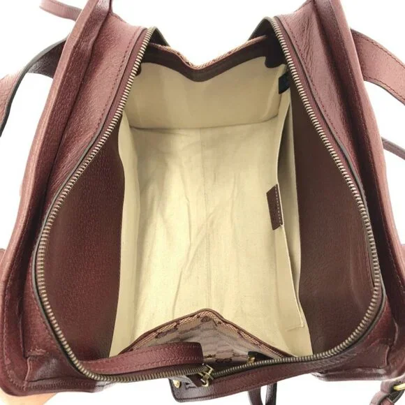 Gucci Ophidia GG Canvas Shoulder Bag Red - Picture 5 of 9